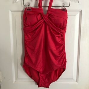 Merona One Piece Pink Swim Suit